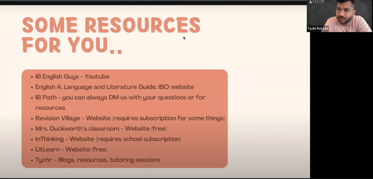 Subject Targeted IB Tutoring